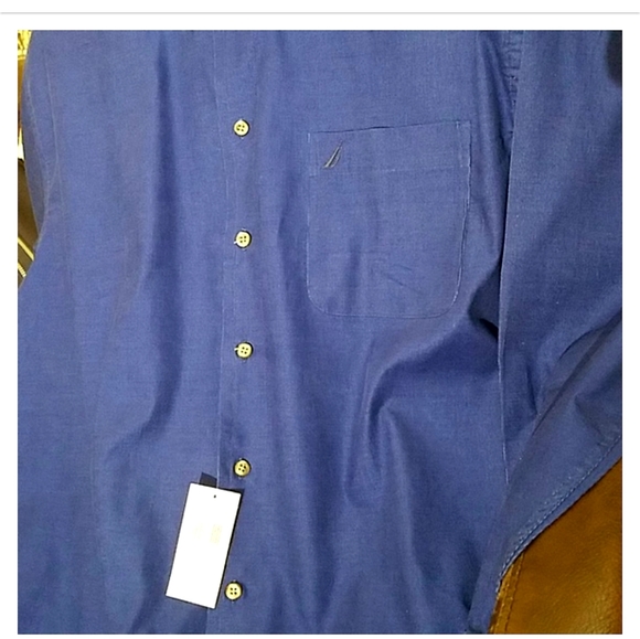 2/$35 NWT Nautica Men's Dress shirt 16-16.5 - Picture 8 of 8